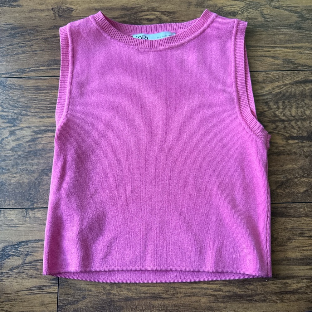 Zara Pink Top
